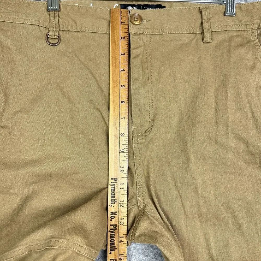 Publish Pants Mens Size 44 Tan Legacy Joggers Cotton Stretch Casual Preppy Logo